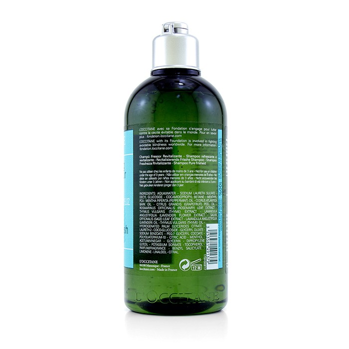 Шампунь для волос L'Occitane Aromachologie с эфирными маслами для ежедневного использования, 300 мл