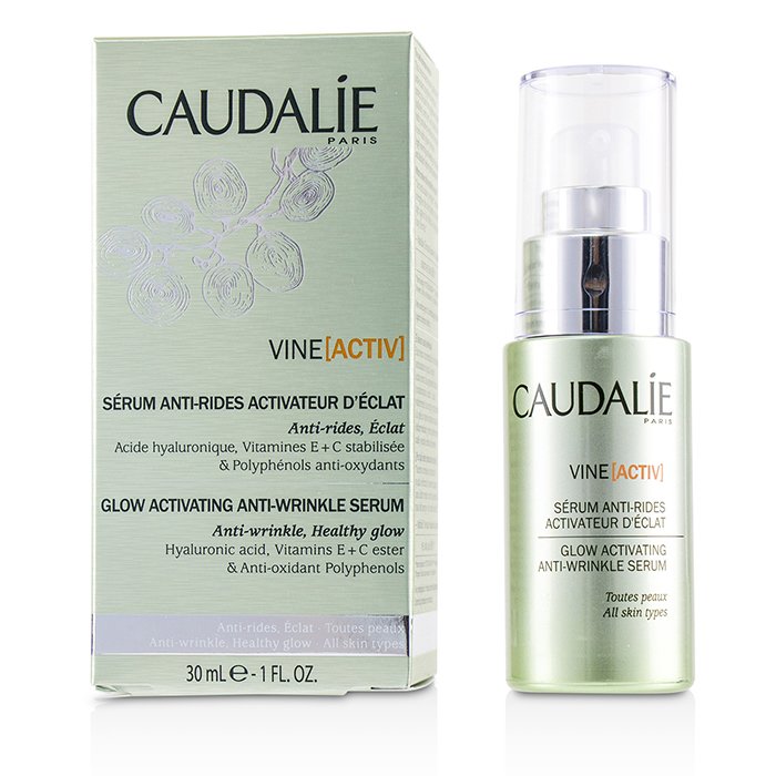 Сыворотка Caudalie с гиалуроновой кислотой для лица против морщин, 30 мл