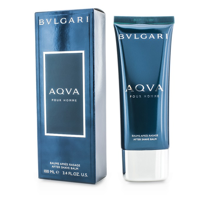 Bvlgari Aqva Pour Homme бальзам после бритья с увлажняющим комплексом для всех типов кожи, 100 мл