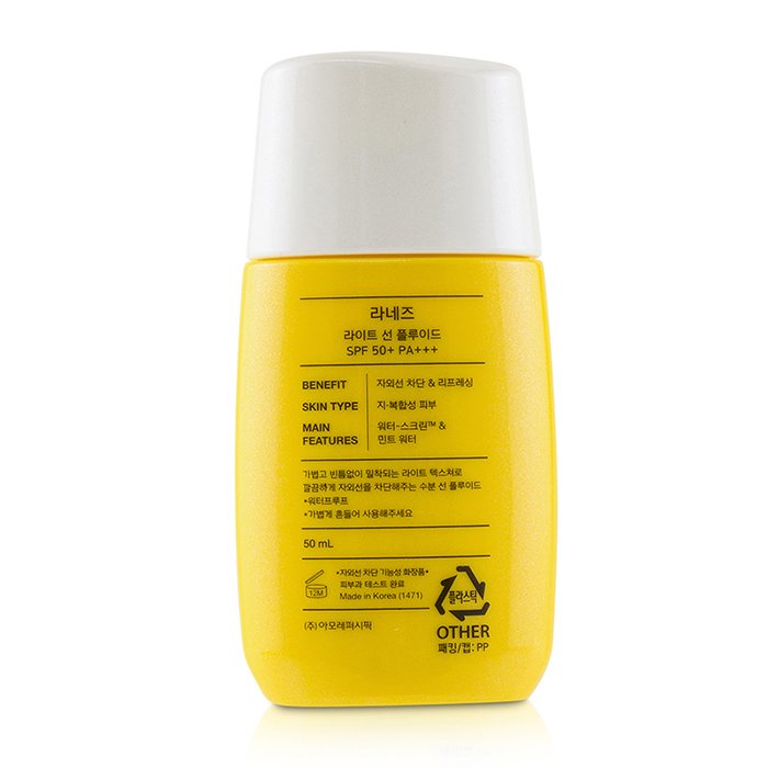 Laneige легкий солнцезащитный крем для лица SPF 50+ PA+++, 50 мл, увлажняет и защищает кожу