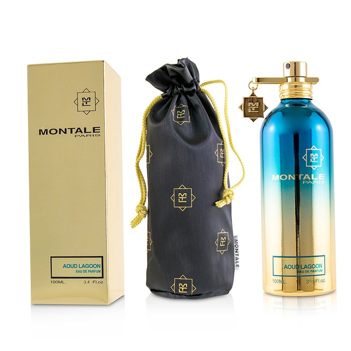 Парфюмерная вода Montale Aoud Lagoon для мужчин, 100 мл, фруктово-цветочные ноты с османтусом и лотосом