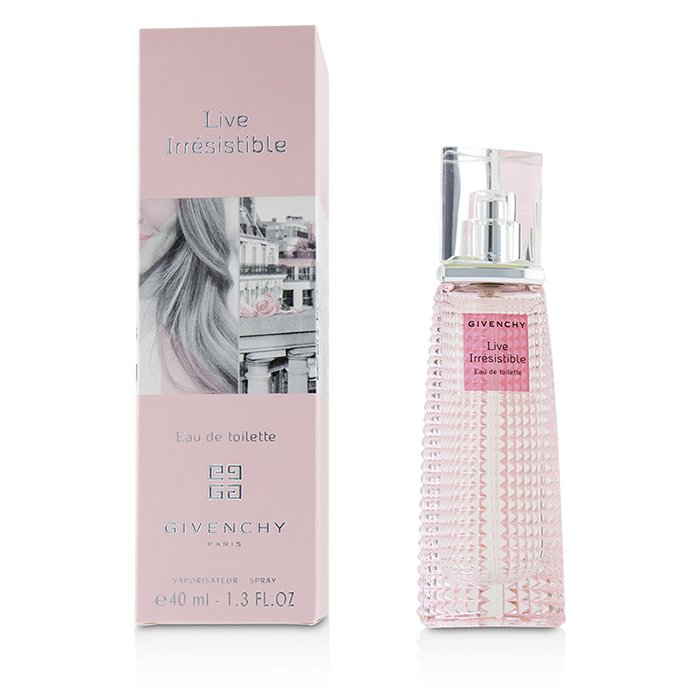 Туалетная вода Givenchy Live Irresistible, 40 мл — женский аромат с фруктовыми и цветочными нотами для любого времени суток