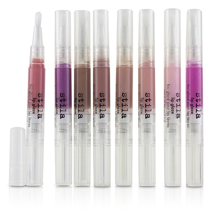 Набор блесков для губ Stila Pucker Up, 8х1.5 мл, интенсивное увлажнение и яркие оттенки