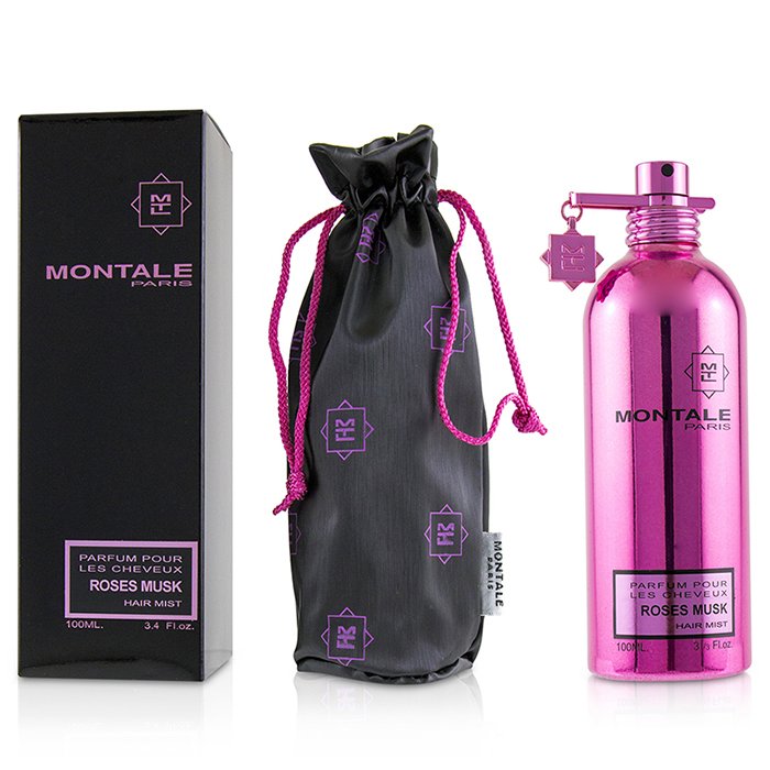 Montale мист для волос с розовым мускусом 100 мл, увлажнение и аромат для всех типов волос