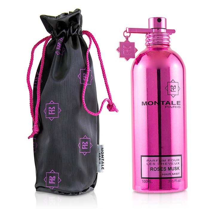 Montale мист для волос с розовым мускусом 100 мл, увлажнение и аромат для всех типов волос