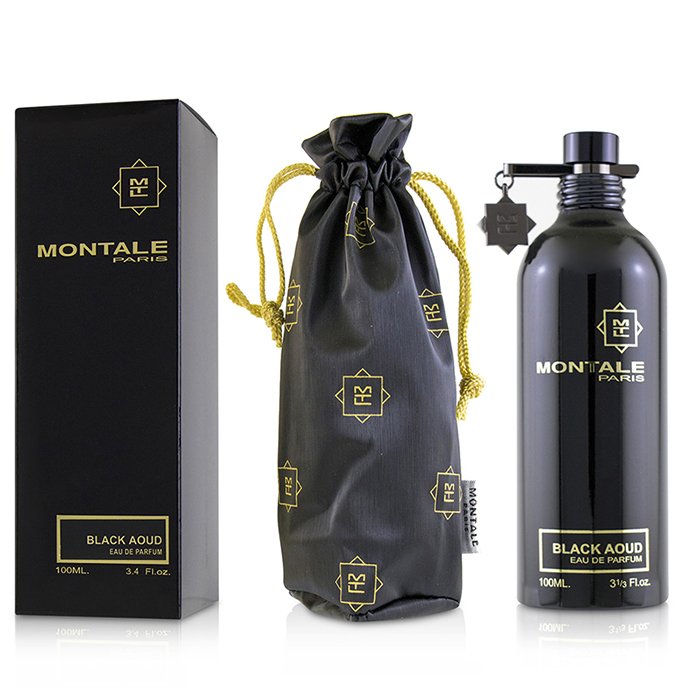 Montale черный уд парфюм 100 мл для мужчин с нотами пачули, мандарина и розы