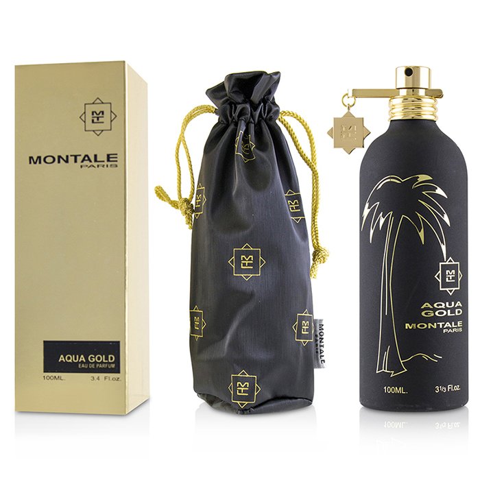 Montale Aqua Gold Eau De Parfum, 100 мл - аромат для мужчин с нотами лаванды и цитрусов, для повседневного использования.