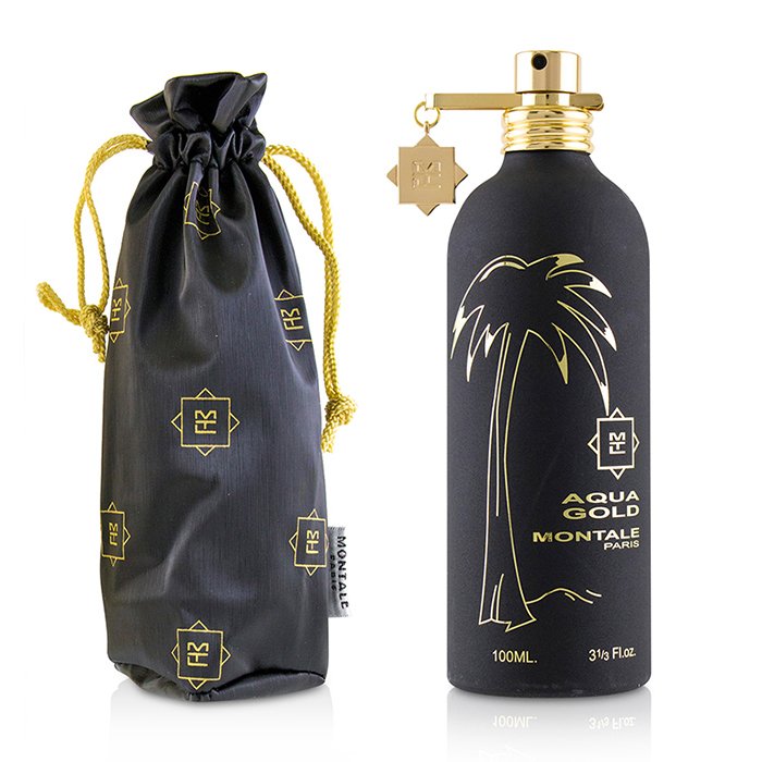 Montale Aqua Gold Eau De Parfum, 100 мл - аромат для мужчин с нотами лаванды и цитрусов, для повседневного использования.