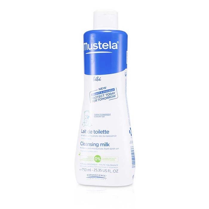 Очищающее молочко Mustela с авокадо для детей, 750 мл