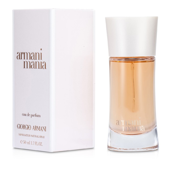 Giorgio Armani Mania Femme Парфюмированная вода, 50 мл — утончённый аромат с нотами лавра, мандарина и цветов.