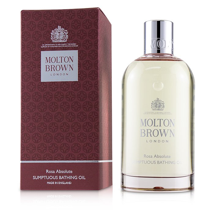 Molton Brown масло для ванны с итальянской розой и аргановым маслом, 200 мл