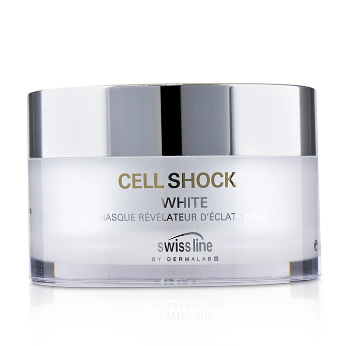 Крем-маска для лица Swissline Cell Shock White с осветляющим эффектом, 50 мл