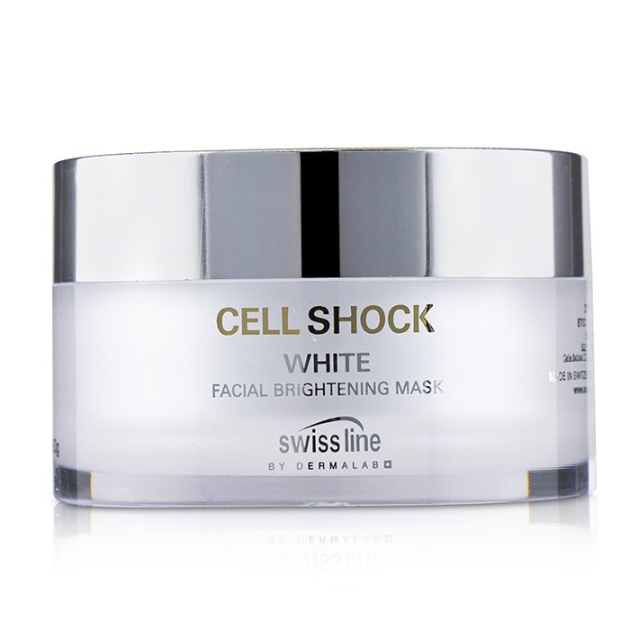 Крем-маска для лица Swissline Cell Shock White с осветляющим эффектом, 50 мл
