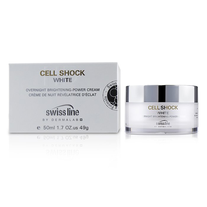 Крем для лица Swissline Cell Shock White с осветляющим комплексом 50 мл