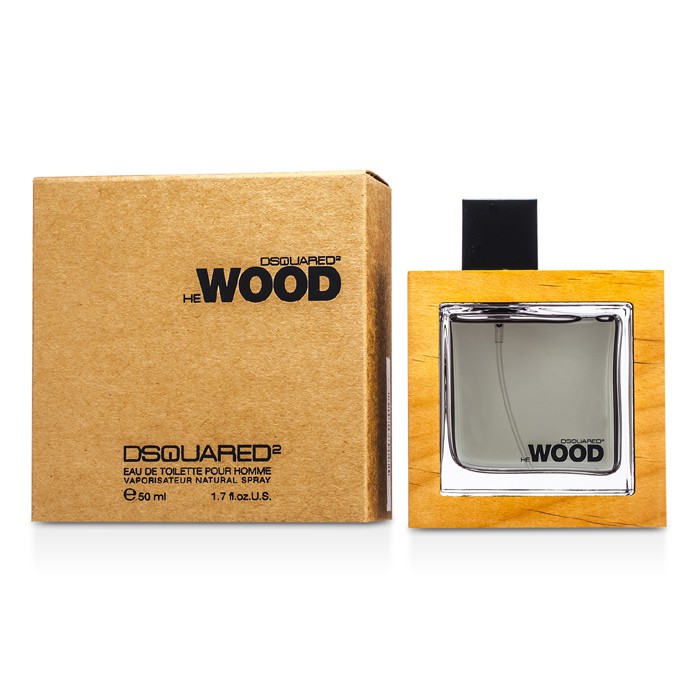 Dsquared2 He Wood туалетная вода, 50 мл — аромат для мужчин с нотами белой ели и кедра