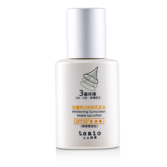 Солнцезащитный лосьон для макияжа Tsaio с арбутином SPF50+, 30 г