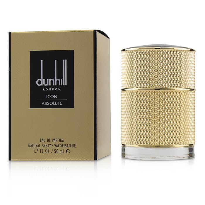 Dunhill Icon Absolute туалетная вода для мужчин, 50 мл — элегантный древесный аромат с нотами бергамота и черного перца
