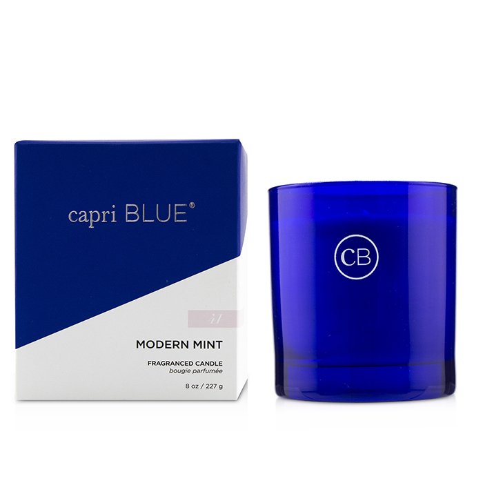 Ароматическая свеча Capri Blue с сладкой мятой и зеленым чаем, 227 г