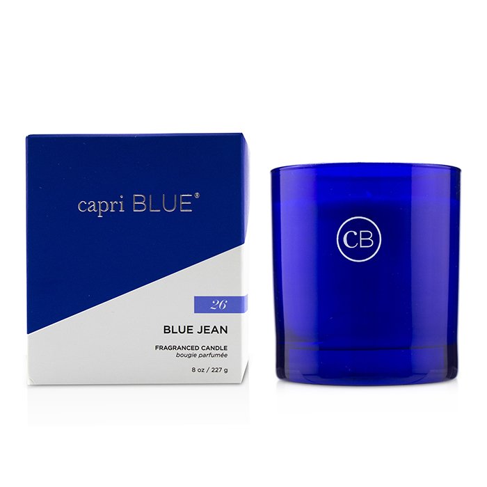 Ароматическая свеча Capri Blue «Синяя джинса» с цитрусовыми и мускусом, 227 г