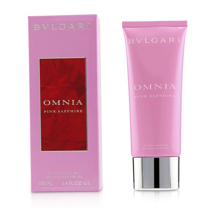 Гель для душа Bvlgari Omnia Pink Sapphire с ароматом, 100 мл