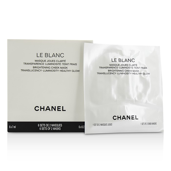 Маска для лица Chanel Le Blanc с осветляющим эффектом 6x7ml