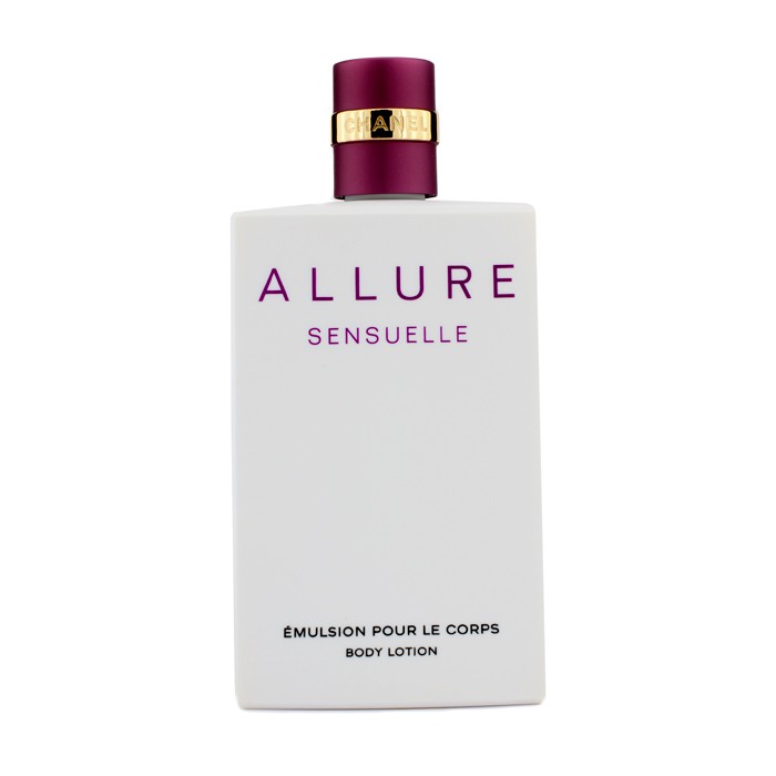 Chanel увлажняющее молочко для тела Allure Sensuelle 200 мл с легкой текстурой и изысканным ароматом