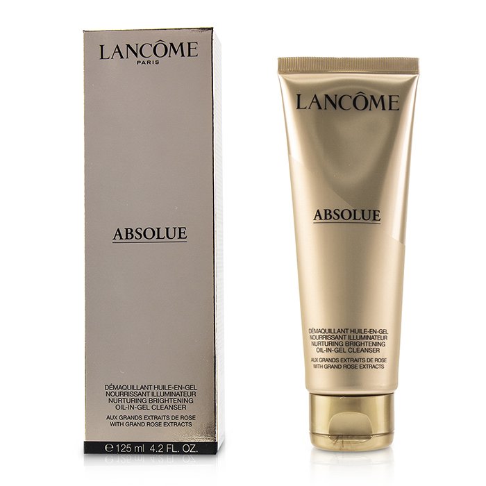 Lancome очищающее масло в геле с экстрактом розы для лица, 125 мл