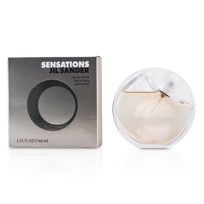 JIL Sander Sensations туалетная вода 40 мл с нотами лаванды и амбры для повседневного использования