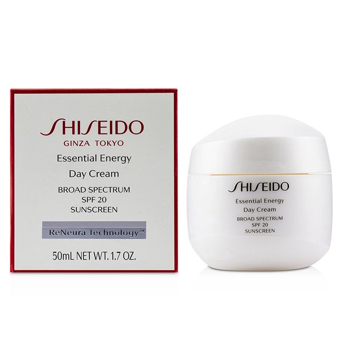 Крем для лица Shiseido Essential Energy с SPF 20 для увлажнения и сияния, 50 мл