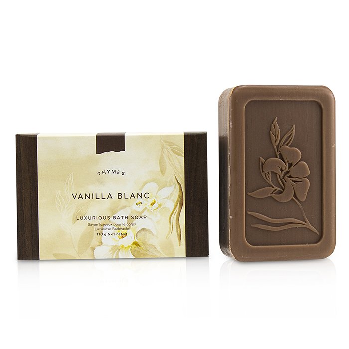 Thymes мыло для ванны Vanilla Blanc с экстрактами ванили и орхидеи 170 г