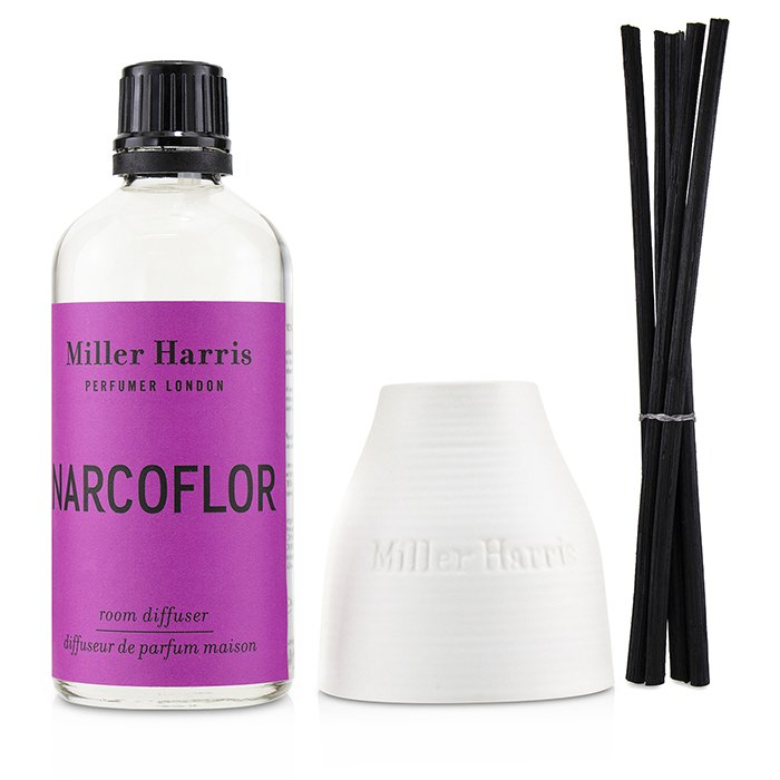 Диффузор Narcoflor с натуральными палочками для дома 100 мл от Miller Harris