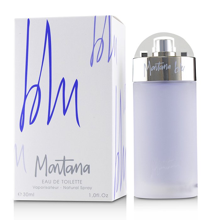Montana Blu туалетная вода, 30 мл — цветочный аромат с нотами апельсинового цветка для женщин