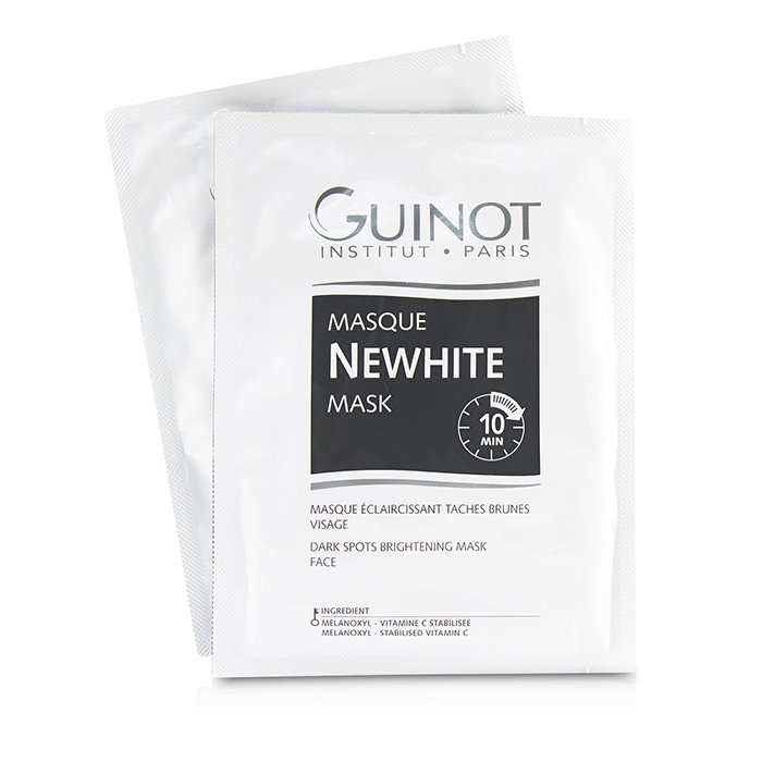 Маска для лица Guinot с вит. C и Melanoxyl для осветления и выравнивания тона кожи, 7 листов