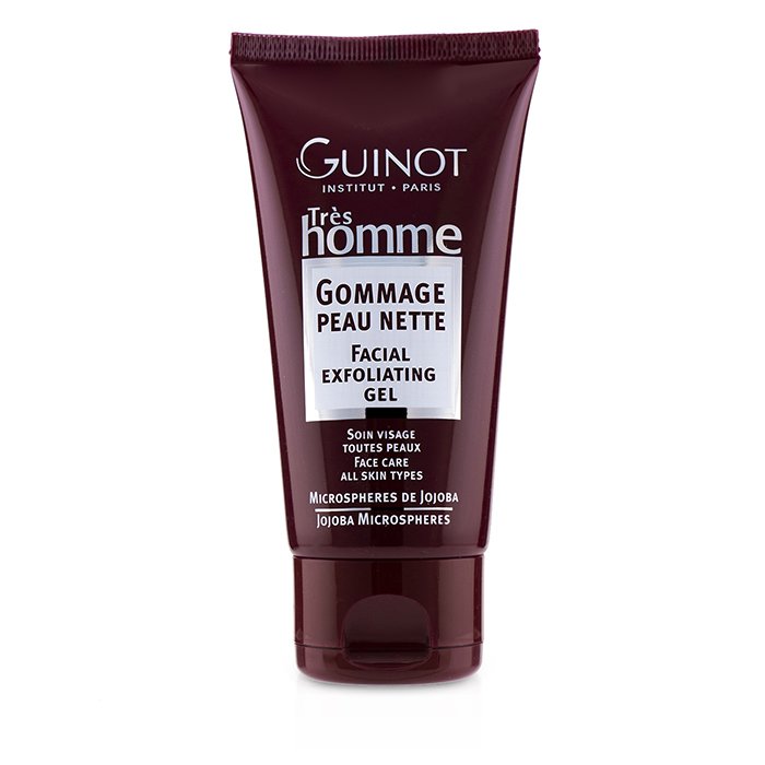 Гель-скраб для лица с омолаживающим эффектом для мужчин Guinot, 75 мл