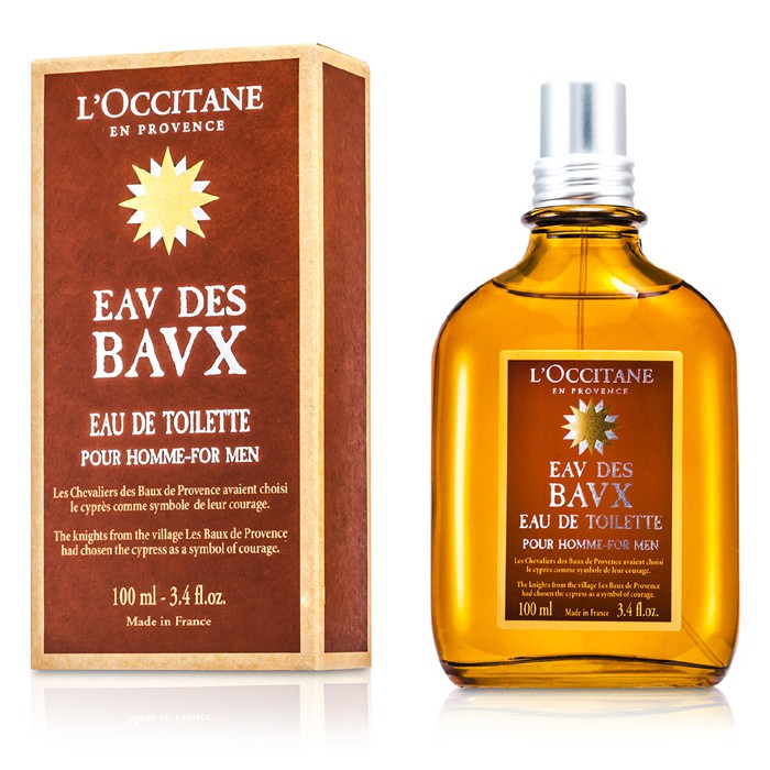 туалетная вода для мужчин с кедром и ладаном Eau Des Baux, 100 мл