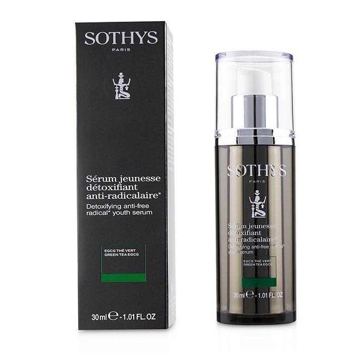 Сыворотка Sothys с экстрактом одуванчика для лица, детоксикация и омоложение, 30 мл