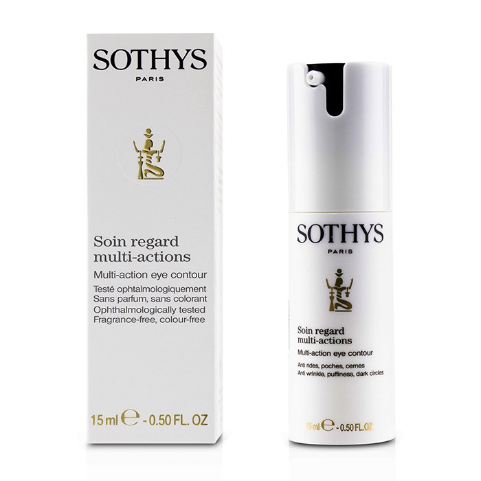 Крем для кожи вокруг глаз Sothys с многофункциональной формулой, 15 мл