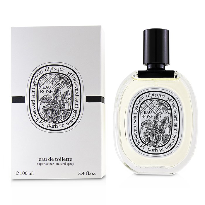 Diptyque Eau Rose туалетная вода 100 мл — цветочно-фруктовый аромат для женщин с нотами бергамота, жасмина и розы.