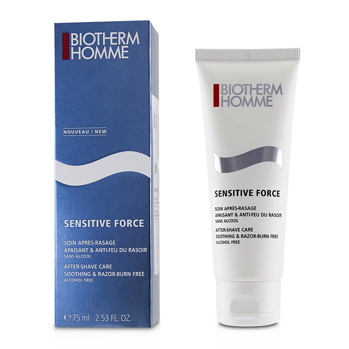 Уход после бритья Biotherm Homme Sensitive Force с экстрактом Life Plankton для чувствительной кожи 75 мл