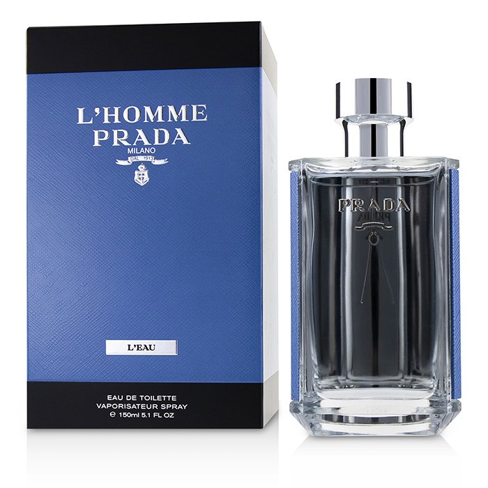 Prada L'Homme L'Eau туалетная вода для мужчин с древесно-зелеными нотами, 150 мл