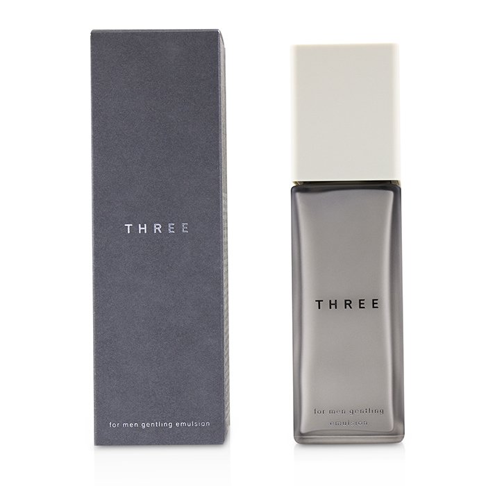 Эмульсия для лица THREE с растительными экстрактами, 100 мл для мужчин, против жирного блеска и увлажнение.