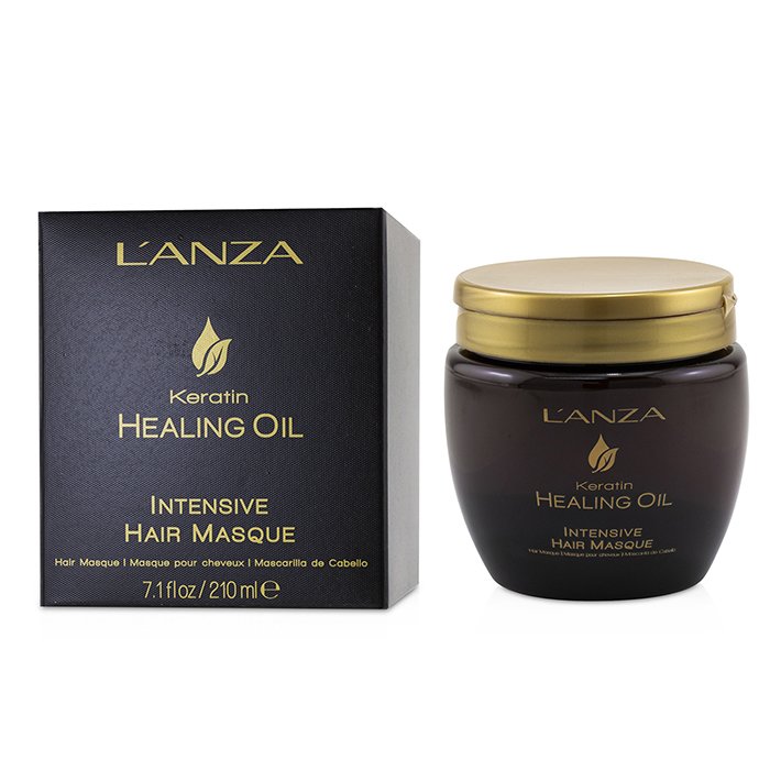 Интенсивная маска для волос с кератином и ресвератролом Lanza, 210 мл