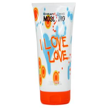 Увлажняющее молочко для тела Moschino I Love Love с легким ароматом, 200 мл