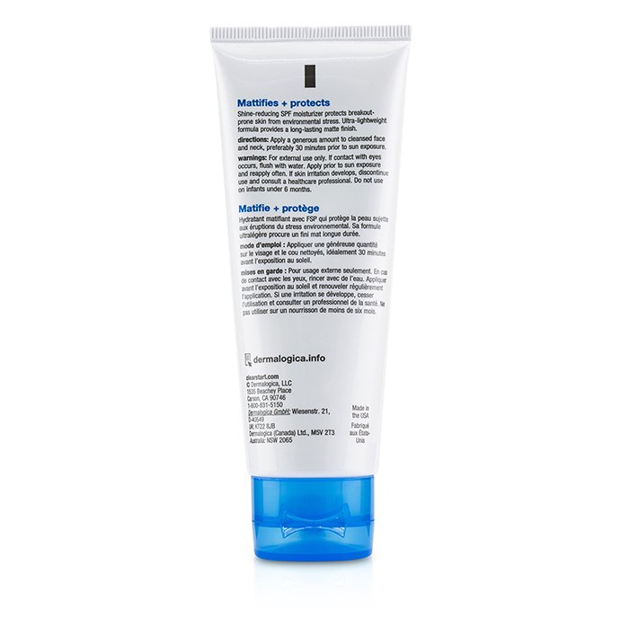 Увлажняющий крем для лица Dermalogica с SPF 30 для проблемной кожи, 59 мл