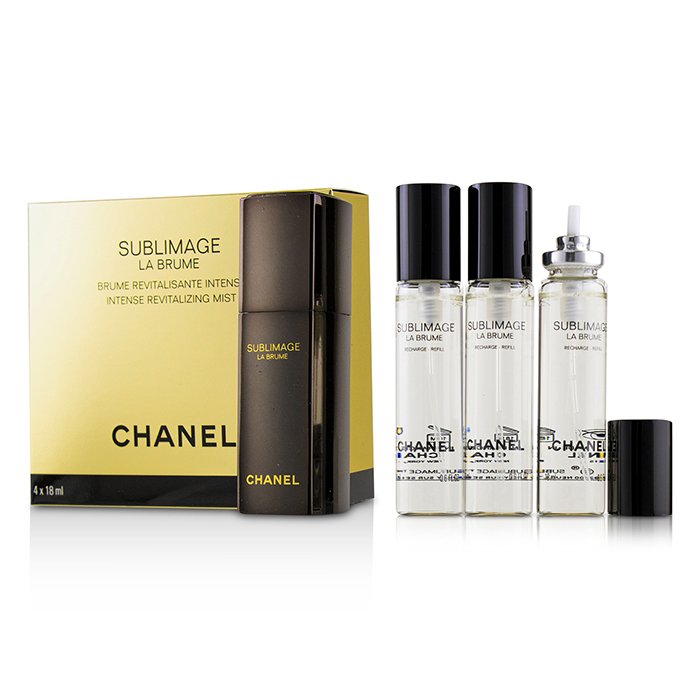 Chanel Sublimage интенсивный восстанавливающий спрей для лица с гиалуроновой кислотой 4x18 мл