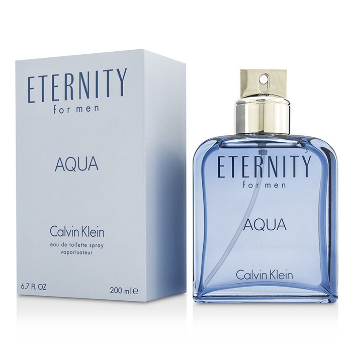 Eternity Aqua туалетная вода для мужчин с древесно-водяным ароматом, 200 мл