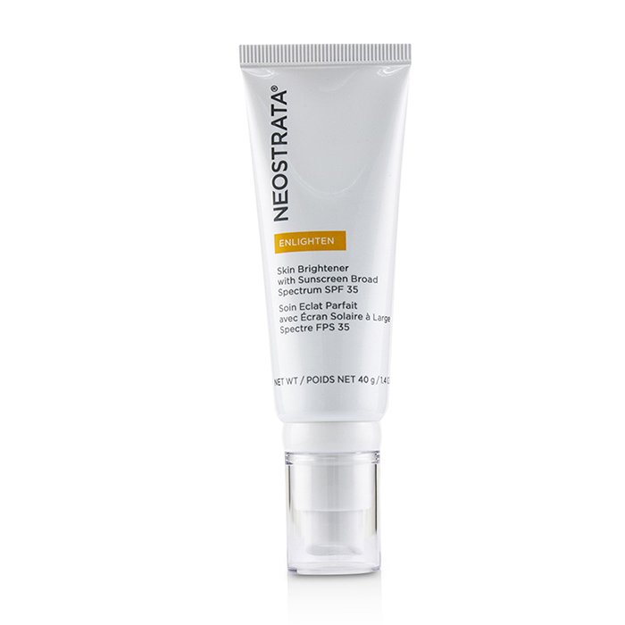 Brand: NeostrataOld Name: Enlighten - Skin Brightener SPF 35Size: 40g/1.4ozDescription: Многофункциональное средство для осветления кожи от бренда Neostrata — ваш надежный помощник в борьбе с пигментными пятнами и неровным цветом лица. В основе формулы ле