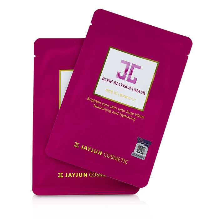 Маска для лица JayJun с экстрактом розы и гиалуроновой кислотой, 10 штук