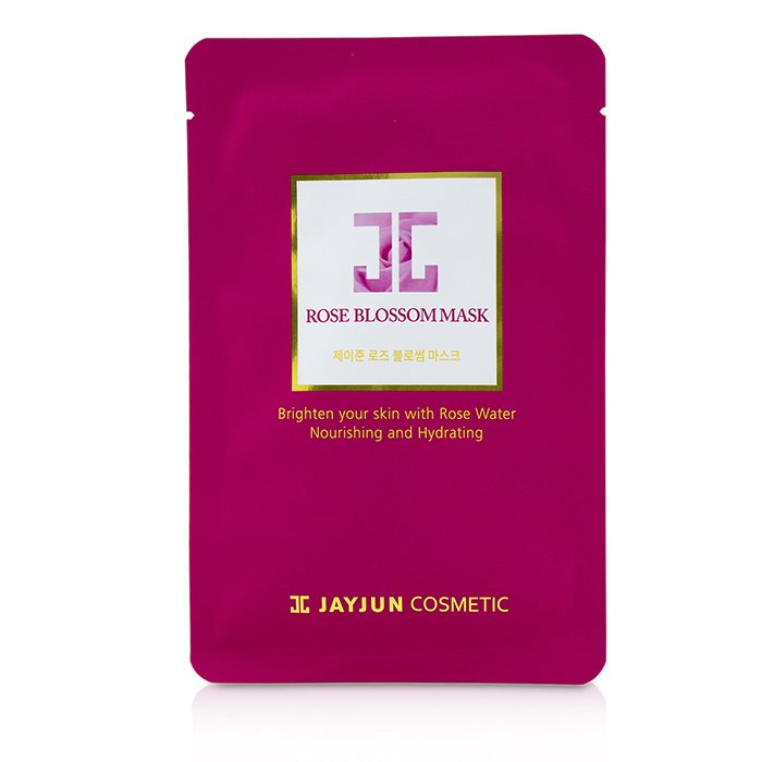 Маска для лица JayJun с экстрактом розы и гиалуроновой кислотой, 10 штук