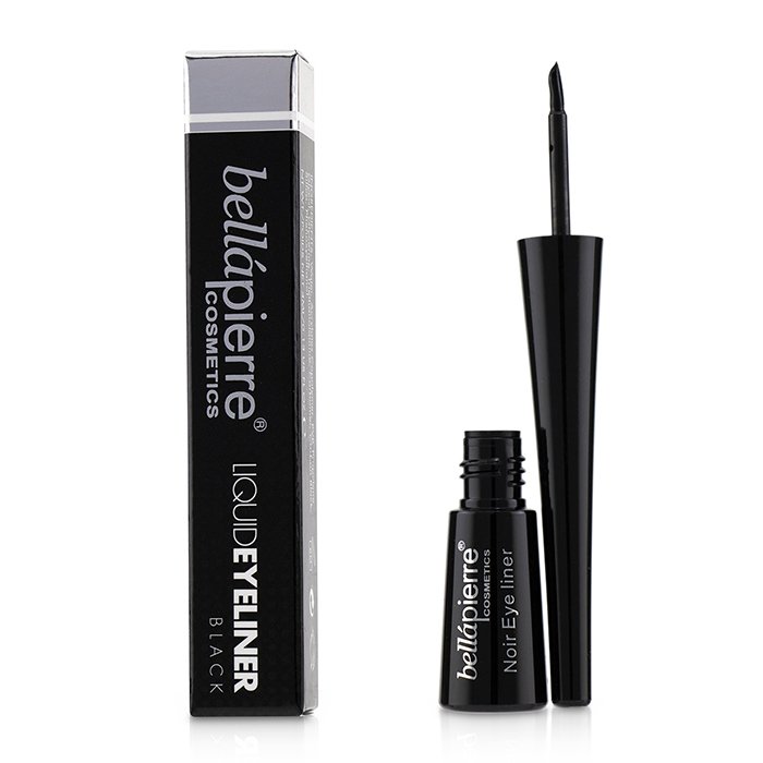 Жидкая подводка для глаз Bellapierre Cosmetics с матовым финишем, черная, 4 мл